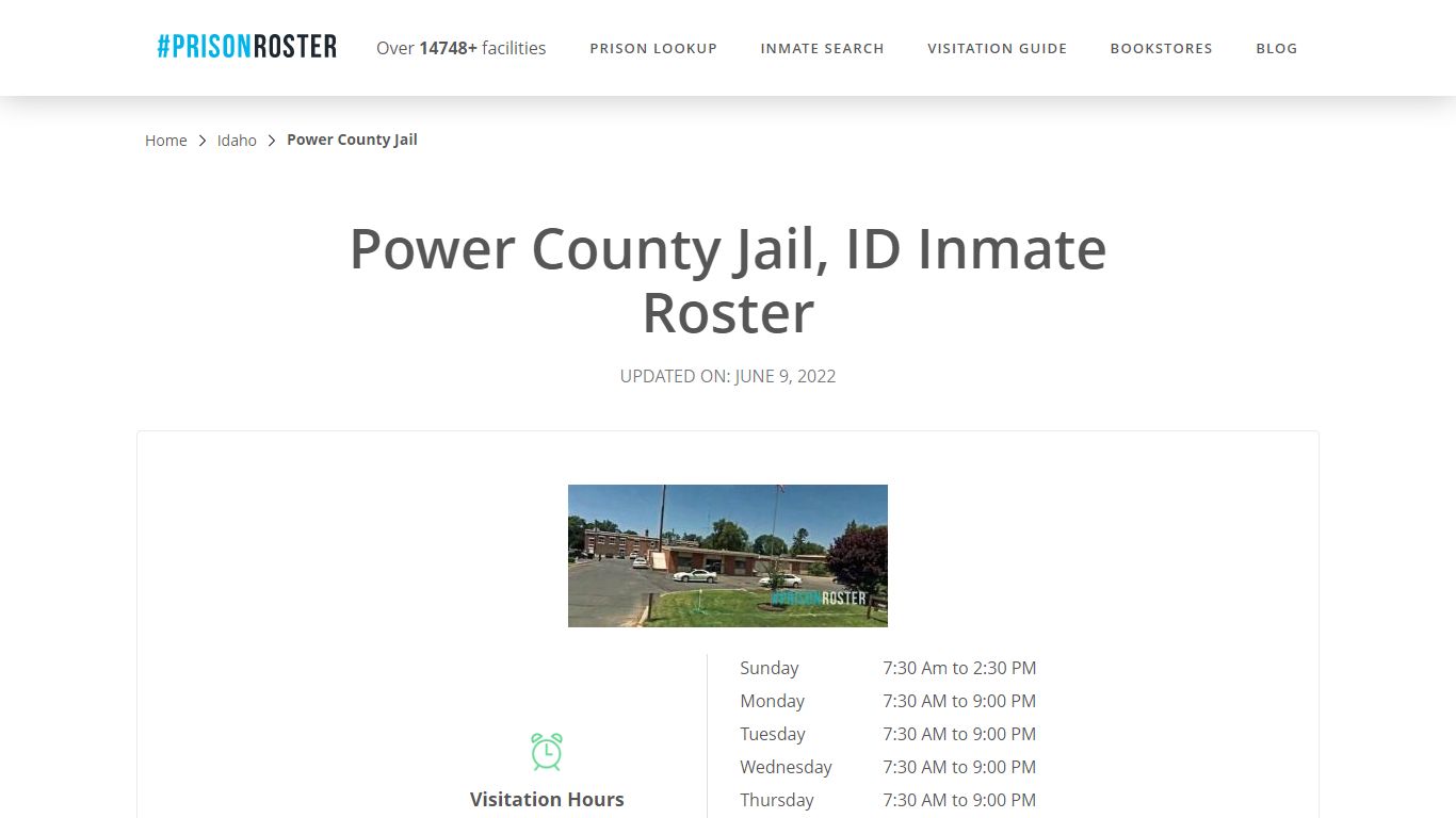 Power County Jail, ID Inmate Roster